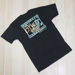 Vans Mens Shirt Medium Reeling Skater NWT Black